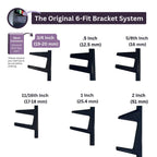 Floating Bookshelf Hanger